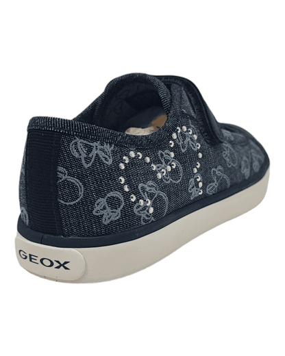 GEOX JR CIAK GIRL J Kinder Sneaker mit Klettverschluss