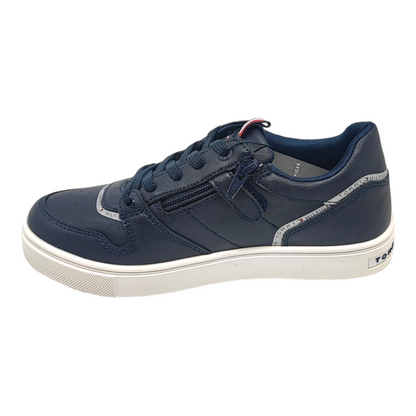 TOMMY HILFIGER SNEAKER Lace Up mit seitl. Reißverschluss