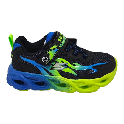 SKECHERS Heat Flux Sneaker mit Klettverschluss und Flashlights