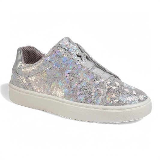 SUPERFIT Kinder Sneaker metallic Silber